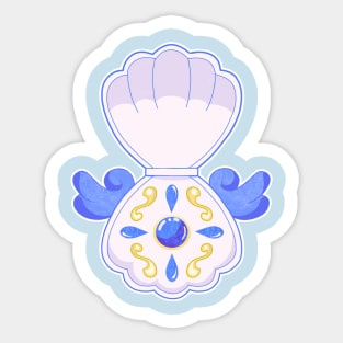 Blue Shell Sticker